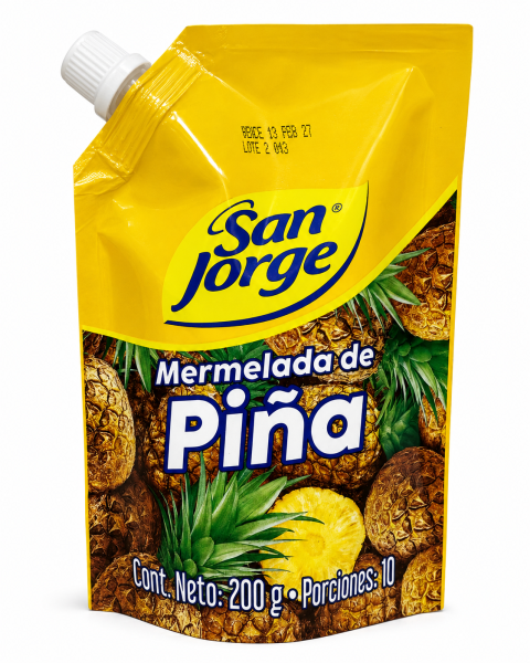 MERMELADA DE PIÑA DOYPACK 200gr SAN JORGE
